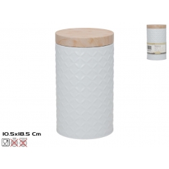 Apaļa metāla kārba 10.5x18.5 cm, DECORLIFE