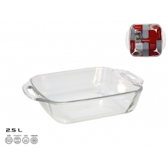 Stikla cepamtrauks 29x24x6,5 cm 2,5 l, MARINEX