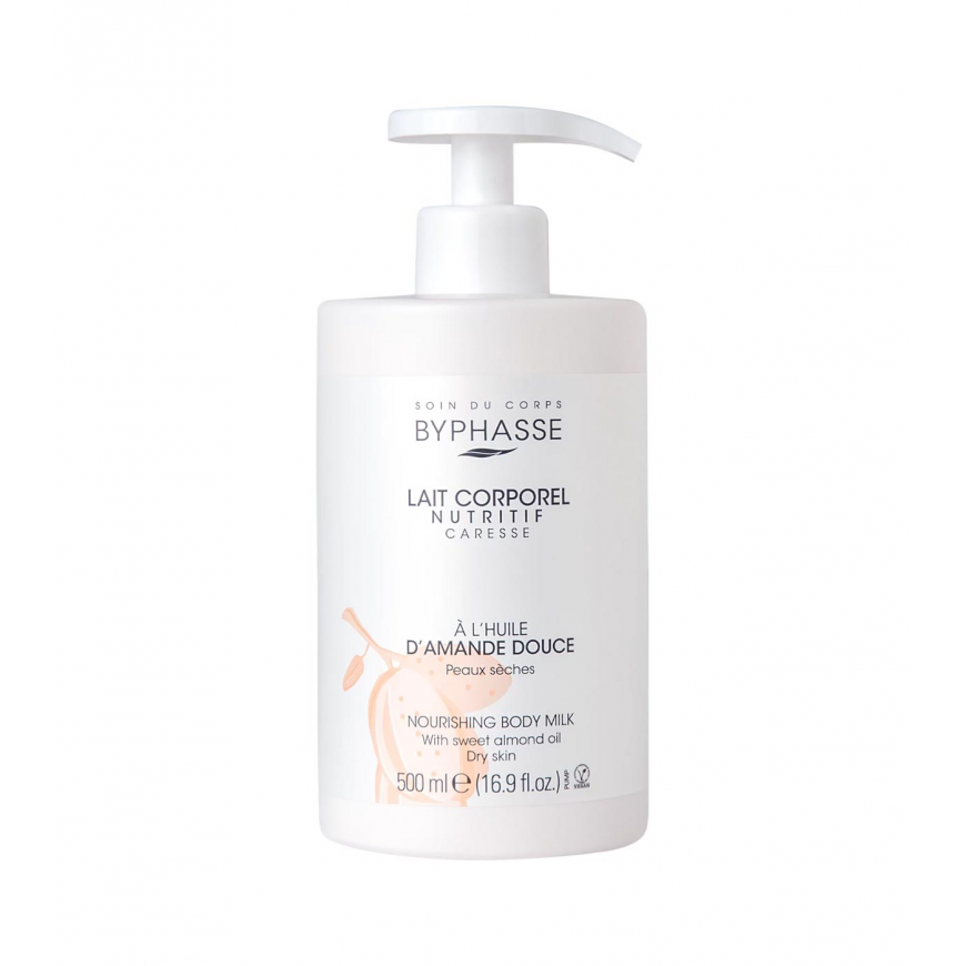 Byphasse, Sweet Almond, Nourishing, Body Milk, 500 ml