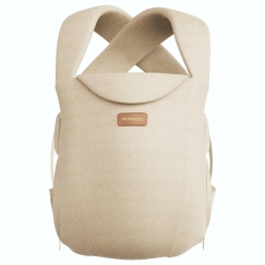MOMCOZY CB002 WEESNUG NEWBORN CARRIER COTTON KHAKI