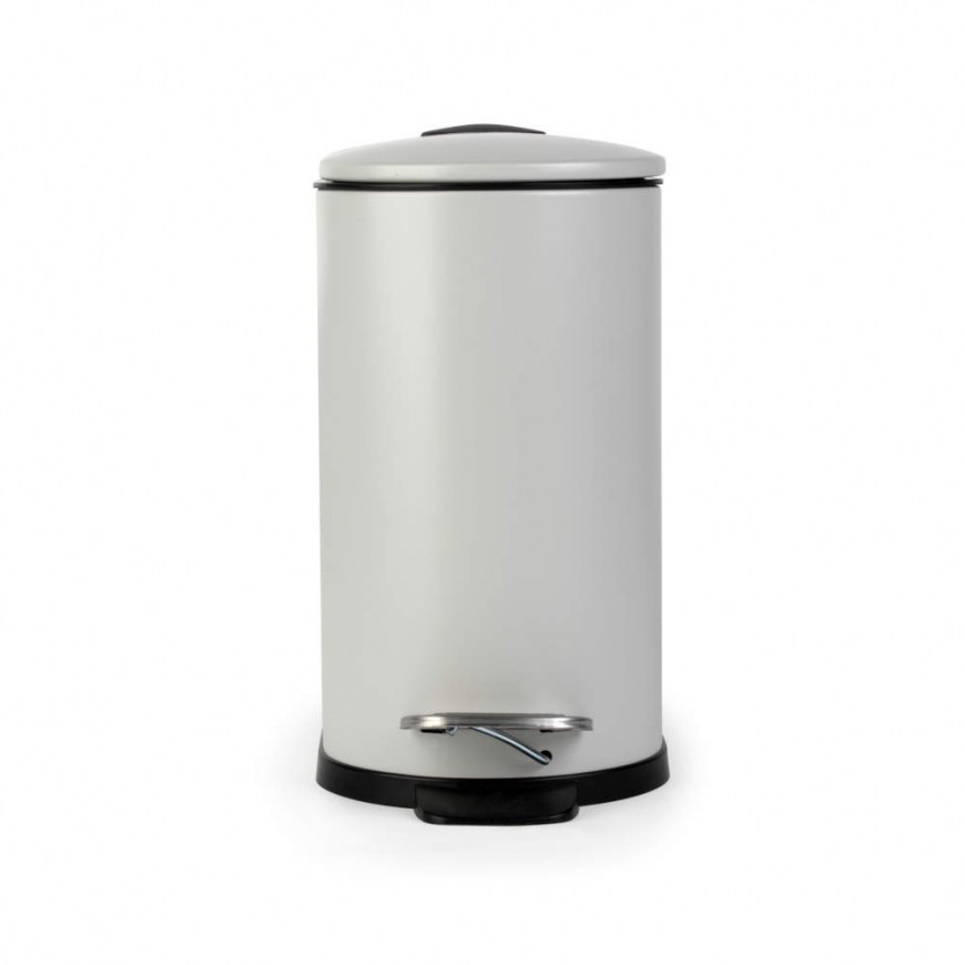 Beldray LA036690GRYPEU7 Slimline D-Shaped Pedal Bin - Grey 5-Litre – 2
