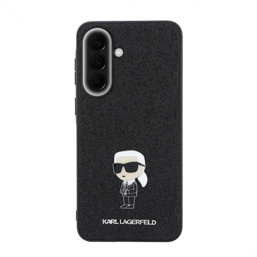 Karl Lagerfeld Fixed Glitter Metal Ikonik Case for Samsung Galax – 2