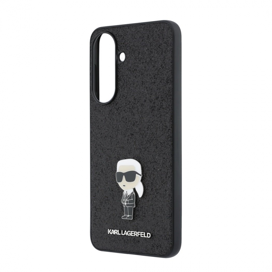 Karl Lagerfeld Fixed Glitter Metal Ikonik Case for Samsung Galax – 4