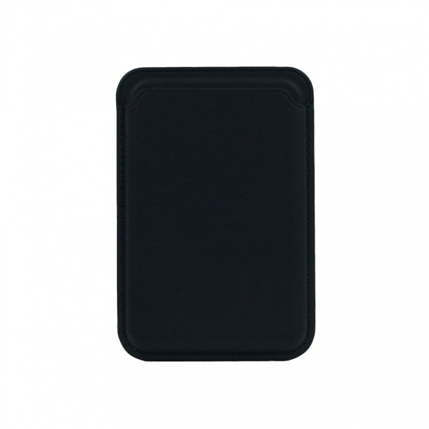 Universal PU Leather Wallet with MagSafe Black
