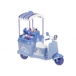Huffy Frozen игрушечный электромобиль с аккумулятором 7,2 В в виде тележки для мороженого для девочек