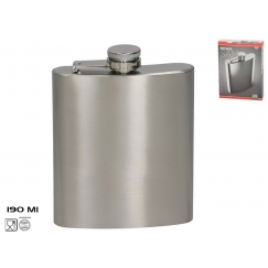 Flask 190 ml, 2.5x9.3x12.2 cm