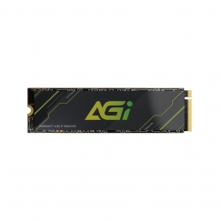 SSD AGI 600xTBW rating MTBF 1600000 h Read speed 4700 MB/s Write speed 2800 MB/s NVMe Yes PCI Express 4.0 M.2 1000 GB AGI1T0G43A