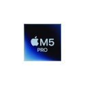 Apple MacBook Pro 16" M5 Pro 48 Gt, 1 Tt kannettava, hopea Apple MacBook Pro 16" M5 Pro 48 Gt, 1 Tt kannettava, hopea