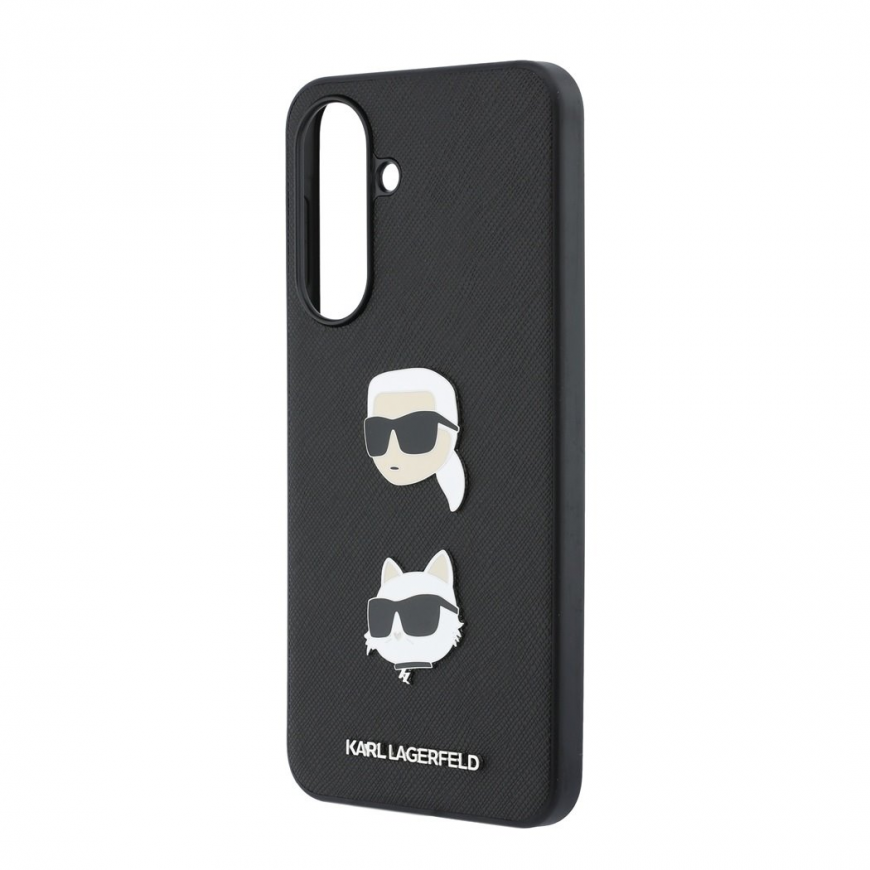 Karl Lagerfeld Liquid Silicone Metal Karl and Choupette Case for – 4