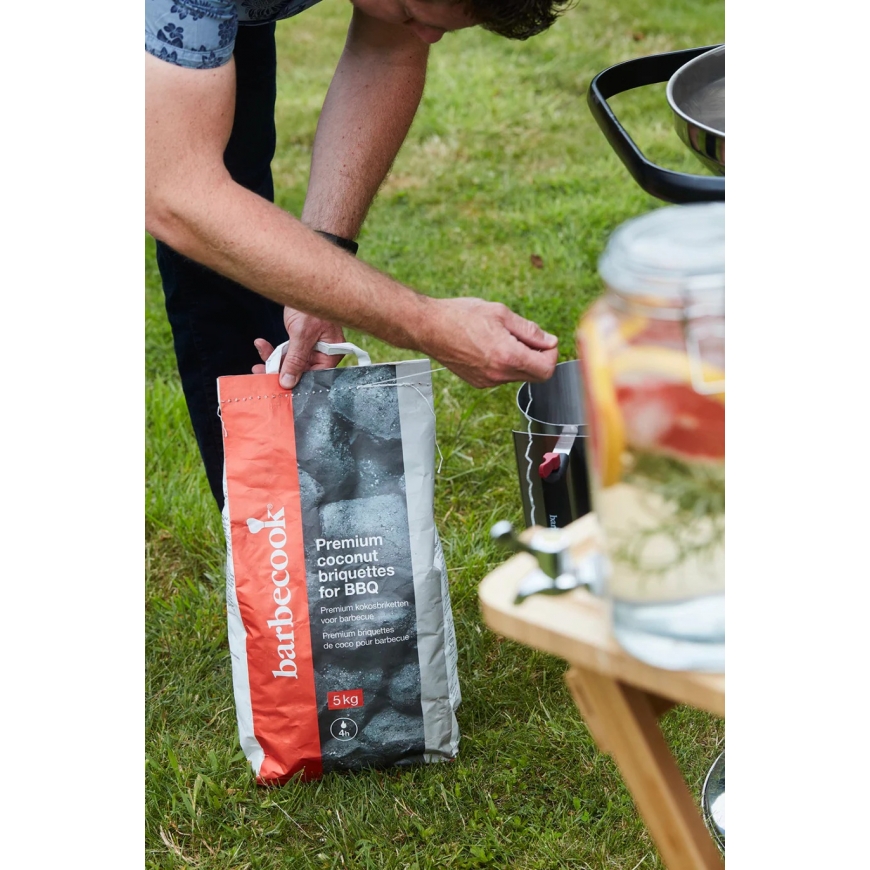 Barbecook | Premium coconut briquettes, 5kg per 30pcs | – 2