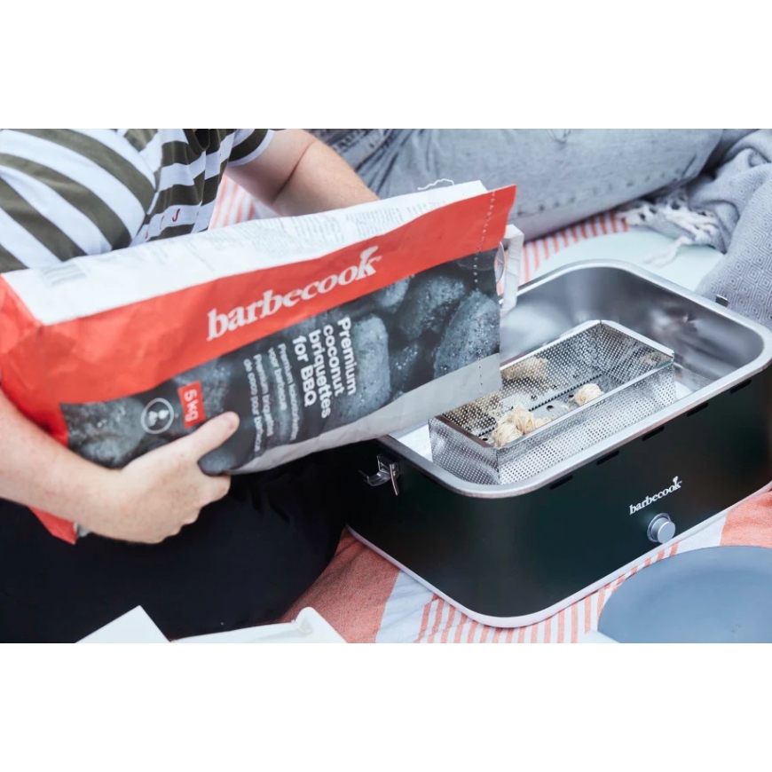 Barbecook | Premium coconut briquettes, 5kg per 30pcs | – 4