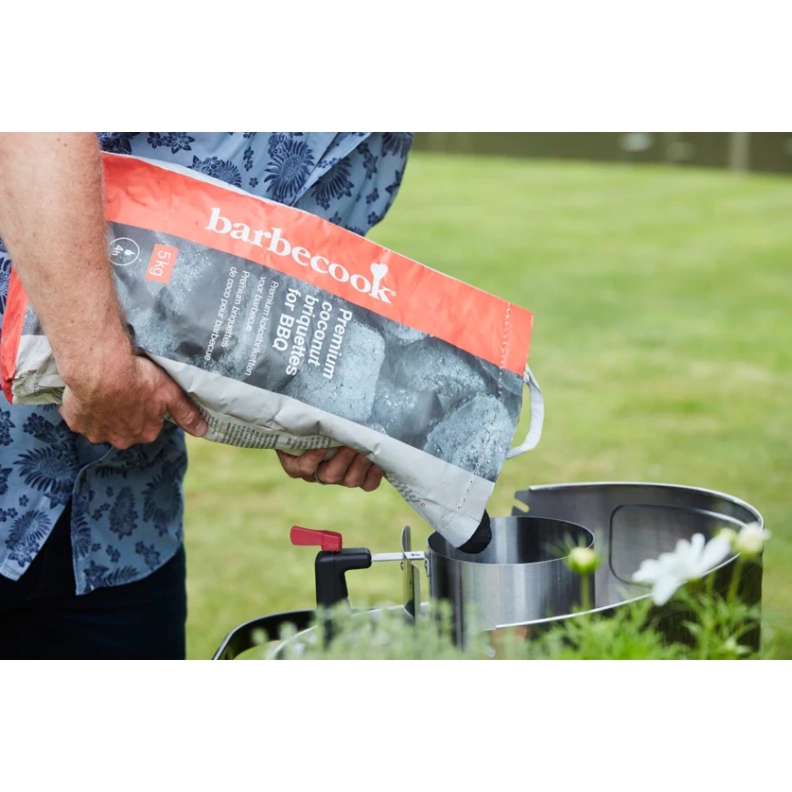 Barbecook | Premium coconut briquettes, 5kg per 30pcs | – 5