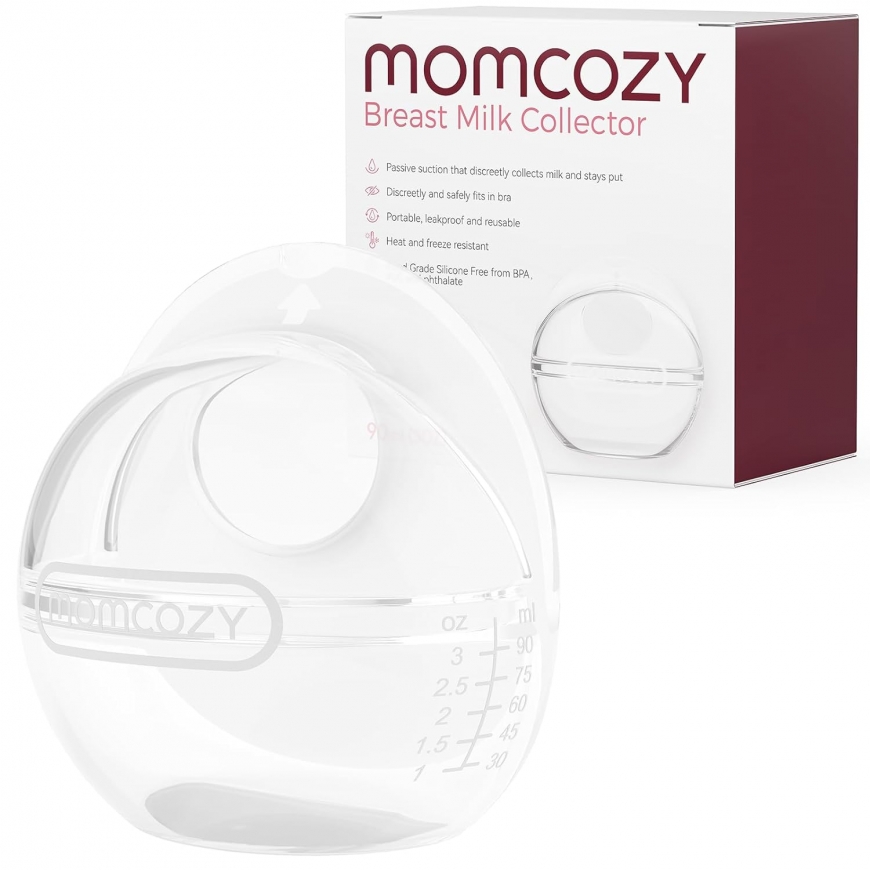 MOMCOZY BC003 90ML REUSABLE MILK COLLECTOR FOR BREASTMILK-SINGLE
