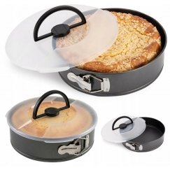 Springform pan with lid, 26*6.5cm, 6061, Kamille