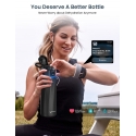 WaterH BOOST Chug Lid älyjuomapullo, 710 ml, musta WaterH BOOST Chug Lid älyjuomapullo, 710 ml, musta