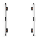 EDBAK ULS2500 Universal LED System for 2 cabinets 500mm | EDBAK ULS2500 Universal LED System for 2 cabinets 500mm |