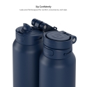 HidrateSpark PRO 2 älyjuomapullo pillillä, 0,95 l, sininen HidrateSpark PRO 2 älyjuomapullo pillillä, 0,95 l, sininen