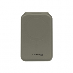 Universal Magnetic Wallet With Stand Silver