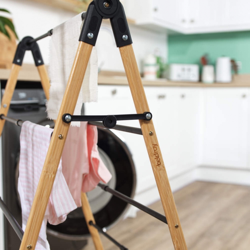 Beldray LA00000051EU7 Bamboo Clothes Airer – 5