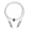 Fuj:tech RCA uros – RCA uros audiokaapeli, 3 m, valkoinen Fuj:tech RCA uros – RCA uros audiokaapeli, 3 m, valkoinen