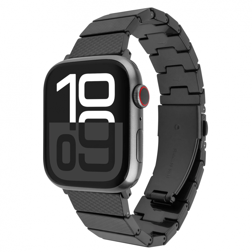 Fixed | Resin Strap for Apple Watch 44/45/46/49mm | Carbon