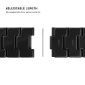 Fixed | Resin Strap for Apple Watch 44/45/46/49mm | Carbon Fixed | Resin Strap for Apple Watch 44/45/46/49mm | Carbon