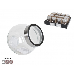 Klaasist säilituspurk 150 ml, 7,5x5,5x8 cm, KITCHEN&GO