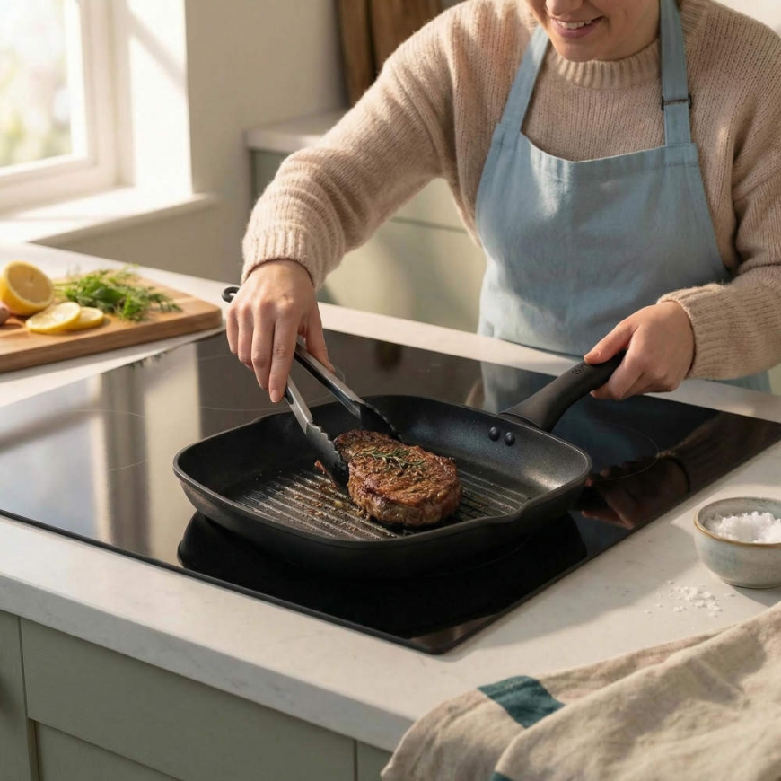 Salter BW116231SA Jewel Hex 28cm Griddle Pan – 5