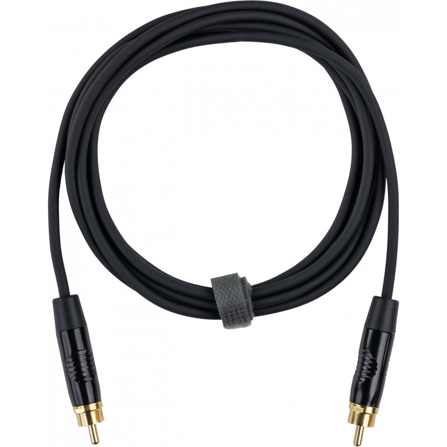Fuj:tech RCA uros – RCA uros audiokaapeli, 10 m, musta