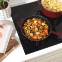 Salter BW13773R Cast Iron 26cm Fry Pan, Red Salter BW13773R Cast Iron 26cm Fry Pan, Red