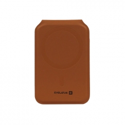 Universal Magnetic Wallet With Stand Brown