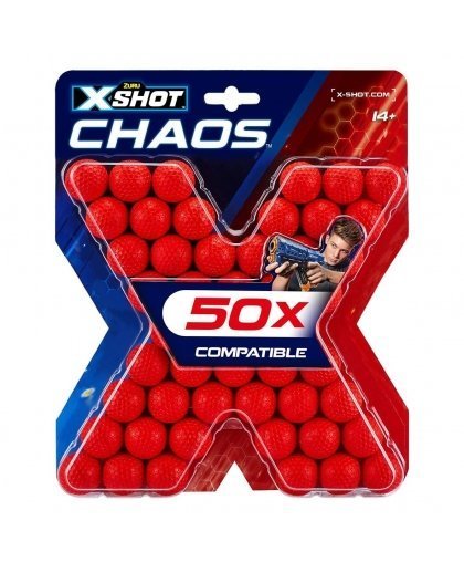 XShot X-SHOT šoviniai Blaster Chaos, 50vnt