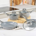 Salter BW04151G1EU7 Timeless Collection Stainless Steel 5 Piece Pan Set Salter BW04151G1EU7 Timeless Collection Stainless Steel 5 Piece Pan Set