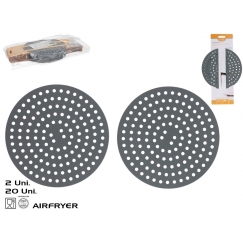 Round Base for air fryer 20X20Cm, KITCHEN&GO
