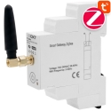 OXT ZigBee Central Gateway with DIN Rail WiFi Antenna TUYA