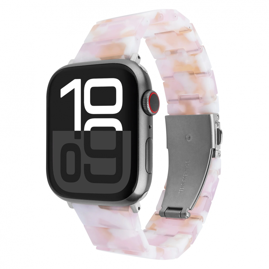 Fixed | Resin Strap for Apple Watch 38/40/41mm | Candy Pink |