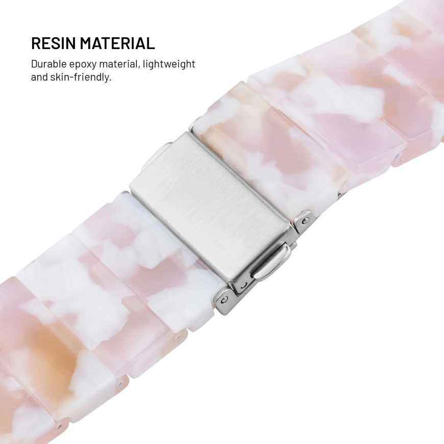 Fixed | Resin Strap for Apple Watch 38/40/41mm | Candy Pink | – 2