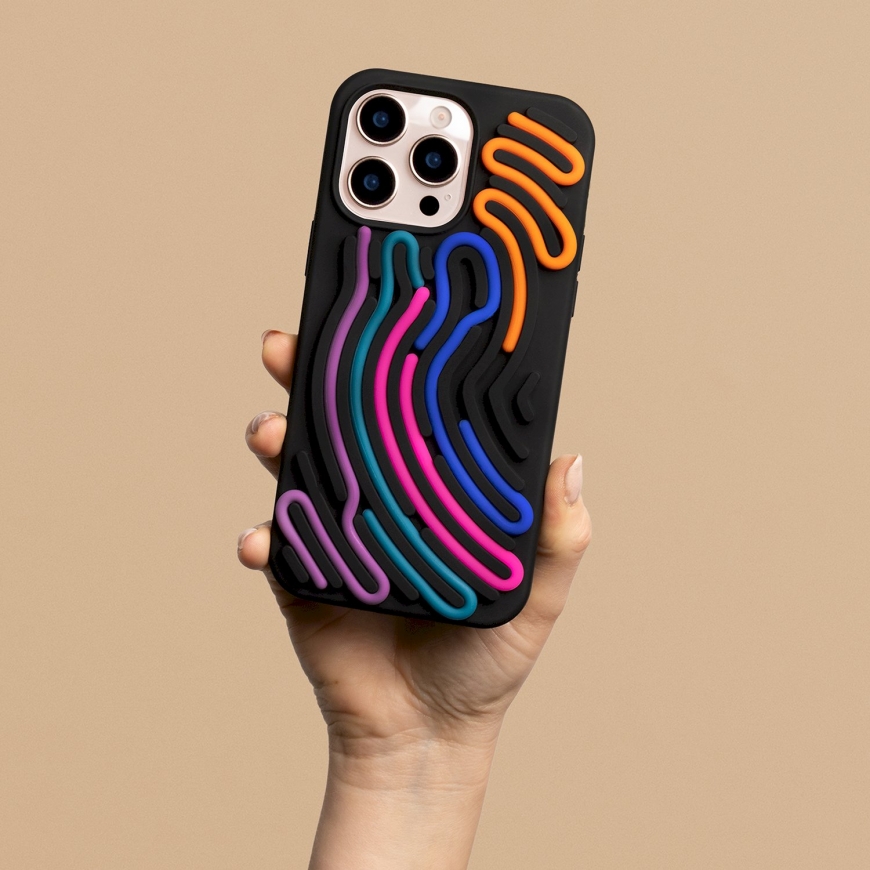 Mocco DIY Snake Back Case Aizmugurējais apvalks priekš Apple iPhone 15 Pro – 2