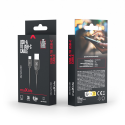 Maxlife cable USB - USB-C 0,5 m 3A black Maxlife cable USB - USB-C 0,5 m 3A black