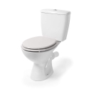 Beldray LA032355PGRY Деревянное сиденье для унитаза, белый