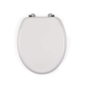 Beldray LA032355PGRY Puinen WC-istuin, Valkoinen