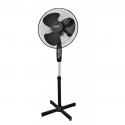 Ventilators ar statīvu, 45W, 40 cm, 3 ātrumu iestatījumi, melns, Ventilators ar statīvu, 45W, 40 cm, 3 ātrumu iestatījumi, melns,