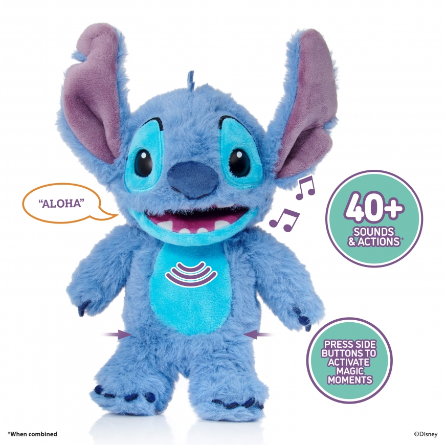REAL FX STITCH Palm Puppetronic интерактивная игрушка - Stitch – 2