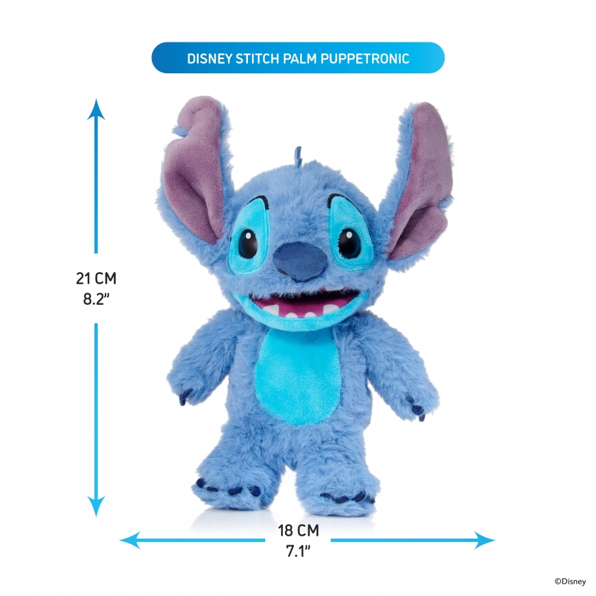 REAL FX STITCH Palm Puppetronic interactive toy - Stitch – 4
