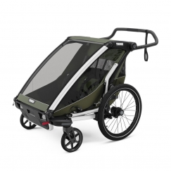 Thule Chariot Lite Double dviračių priekaba, Vintage Green