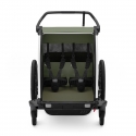 Thule Chariot Lite Double -rataste käru, Vintage Green Thule Chariot Lite Double -rataste käru, Vintage Green