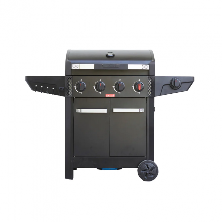 Barbecook gāzes grils Luca 412 ar skapīti un sānu plīti