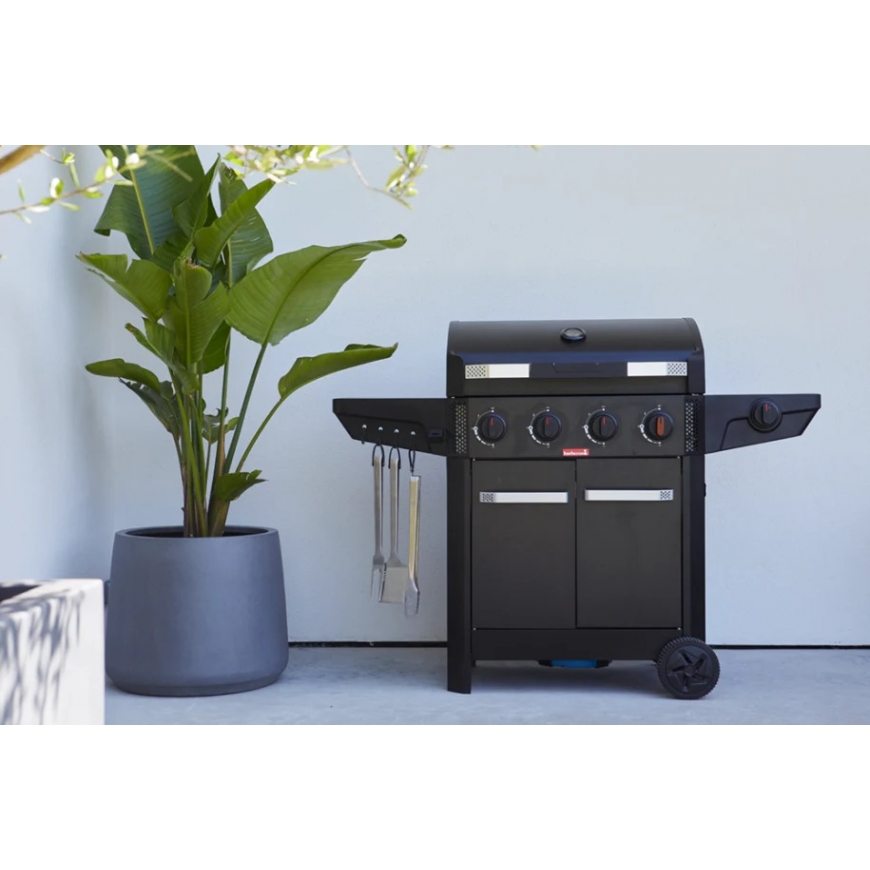 Barbecook gāzes grils Luca 412 ar skapīti un sānu plīti – 2