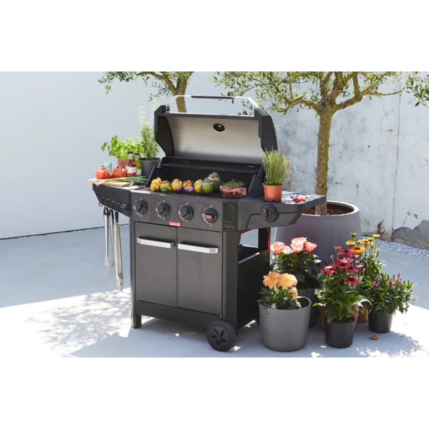 Barbecook Gas Barbecue Luca 412 with Cabinet and Sideburner – 3
