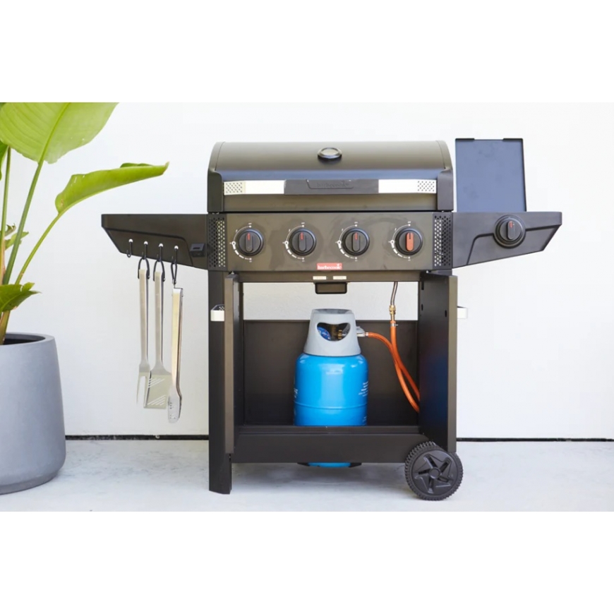 Газовый гриль Barbecook Luca 412 с шкафом и боковым горелкой – 4